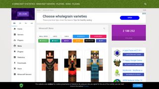 
                            8. Minecraft Skins - Download & Install on Minecraft - Minecraft Statistics