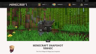 
                            13. Minecraft Snapshot 18w43c | Minecraft