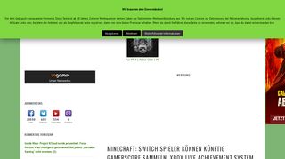 
                            11. Minecraft: Switch Spieler können künftig Gamerscore sammeln. Xbox ...