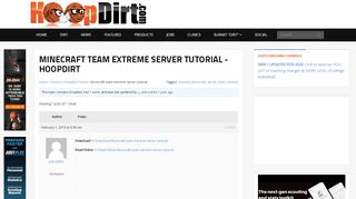 
                            13. Minecraft team extreme server tutorial - HoopDirt