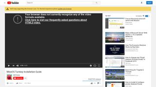 
                            8. MineOS Turnkey Installation Guide - YouTube