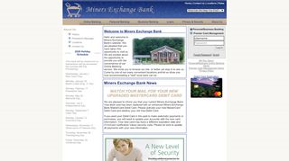 
                            10. Miners Exchange Bank
