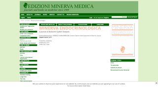 
                            11. Minerva Endocrinologica - Minerva Medica - Journals