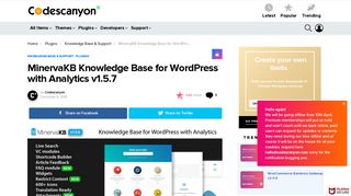 
                            6. MinervaKB Knowledge Base for WordPress with Analytics v1.5.7