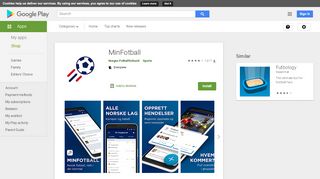 
                            11. MinFotball – Apps no Google Play