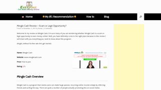 
                            13. Mingle Cash Review – Scam or Legit Opportunity? | Every One Can ...