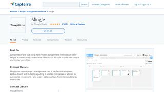 
                            10. Mingle Reviews and Pricing - 2019 - Capterra
