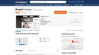 
                            11. Mingle2 Reviews - 70 Reviews of Mingle2.com | Sitejabber