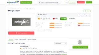 
                            12. MINGLE2.COM - Reviews | online | Ratings | Free - MouthShut.com