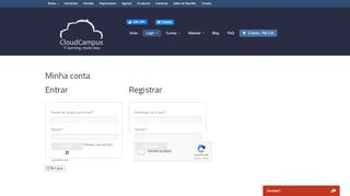 
                            2. Minha conta - Cloud Campus Treinamentos