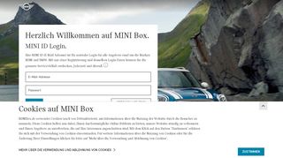 
                            1. MINI BOX Kunden – Login