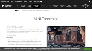 
                            9. MINI Connected | Sytner Group Limited