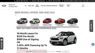 
                            9. MINI Model Offers and Specials | MINI of Portland in Portland