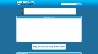 
                            8. Miniclip Goodgame Big Farm | Miniclip - Play Free Online Games and ...