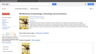 
                            6. Minidictionary of psychology, criminology and neuroscience