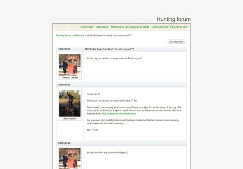 
                            13. Minifinder Appo hundpejl nån som provat?? - Easyhunt