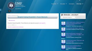 
                            8. Minighid Catalog PeopleSoft - Proiect Medicalis - UMF Cluj