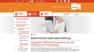 
                            4. Minijob-Zentrale - Elektronische Datenübermittlung