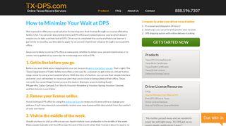 
                            8. Minimizing Your Wait at the DMV Office - TX-DPS.com