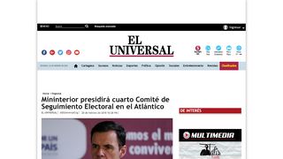 
                            5. Mininterior presidirá cuarto Comité de Seguimiento Electoral en el ...