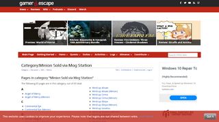 
                            9. Minion Sold via Mog Station – Gamer Escape