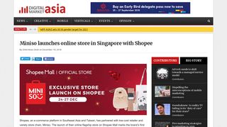 
                            7. Miniso launches online store in Singapore with Shopee - Digital Media ...