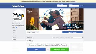 
                            13. Ministerio de Educación Pública MEP - Videos | Facebook