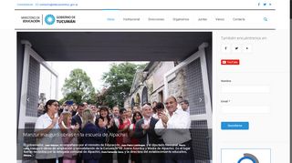 
                            5. Ministerio de Educación – Tucumán: Sitio web del Ministerio de ...