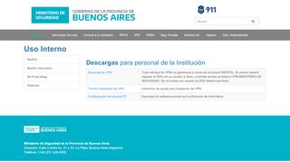 
                            9. Ministerio de Seguridad Provincia de Buenos Aires - Uso Interno