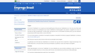 
                            6. Ministério do Trabalho lança Escola do Trabalhador – Portal ...