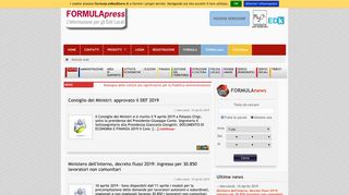 
                            5. Ministero dell'interno, finanza locale: Contributi per ... - FORMULA - EDK