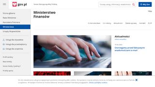 
                            8. Ministerstwo Finansów - Portal gov.pl