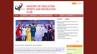 
                            8. Ministry of Education Sports and Recreation Club |