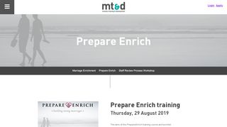 
                            13. Ministry Training & Development - Prepare Enrich