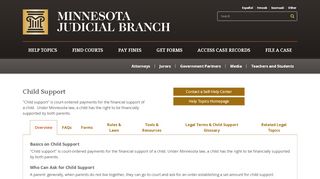 
                            10. Minnesota Judicial Branch - Child Support