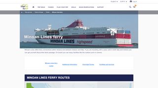 
                            10. Minoan Lines Ferry | Greece & Italy | Interrail.eu
