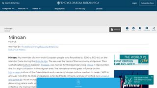 
                            4. Minoan | people | Britannica.com