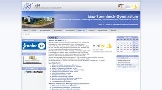
                            10. MINT-EC - Max-Steenbeck-Gymnasium Cottbus