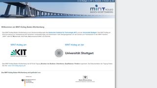 
                            5. MINT-Kolleg Baden-Württemberg