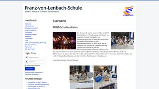 MINT-Schullandheim - Franz von Lenbach Realschule