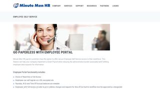 
                            3. Minute Men Human Resources – Employee Self-Service