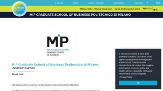 
                            8. MIP Graduate School of Business Politecnico di Milano - Il Salone dei ...