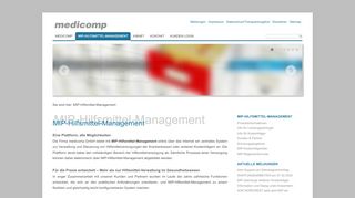 
                            3. MIP-Hilfsmittel-Management | medicomp - medicomp GmbH