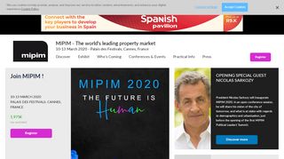 
                            11. MIPIM - The world's leading property market