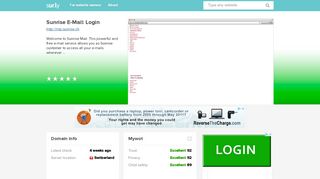 
                            12. mip.sunrise.ch - Login Sunrise mail - Mip Sunrise - Sur.ly