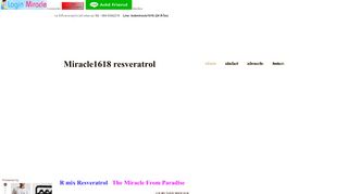 
                            3. สมัครสมาชิก - Miracle1618 resveratrol
