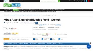 
                            10. Mirae Asset Emerging Bluechip Fund (G) [48.621] | Mirae Asset Mutual ...