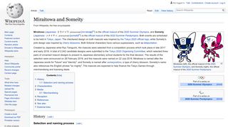 
                            11. Miraitowa and Someity - Wikipedia