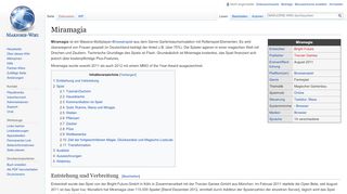 
                            13. Miramagia - Enzyklopädie Marjorie-Wiki