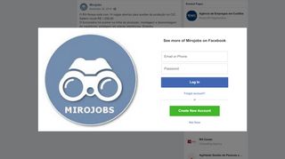 
                            9. Mirojobs - O RH Nossa está com 14 vagas abertas para... | Facebook